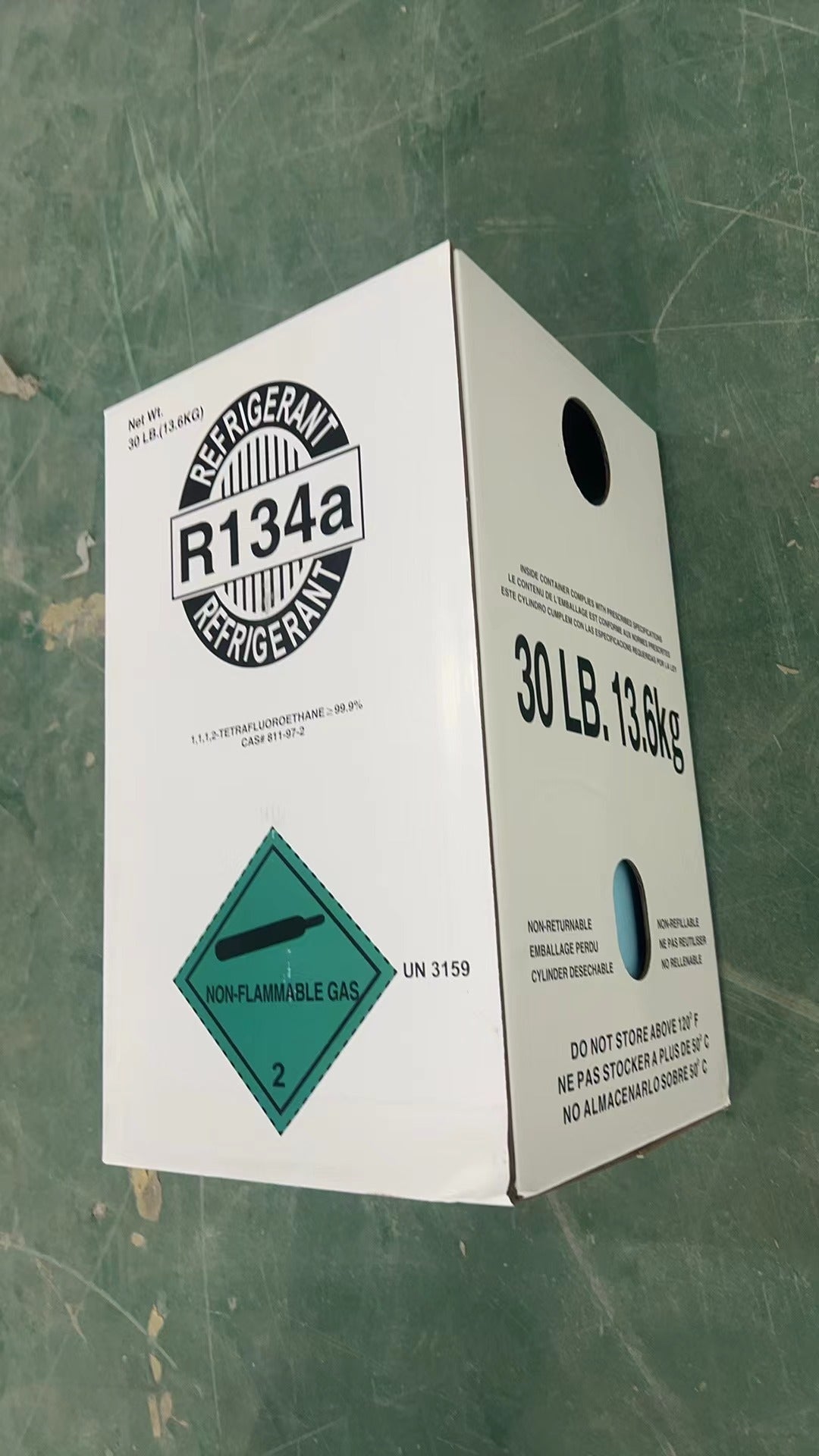 Premium R134A Refrigerant - High Quality 30Lb Capacity